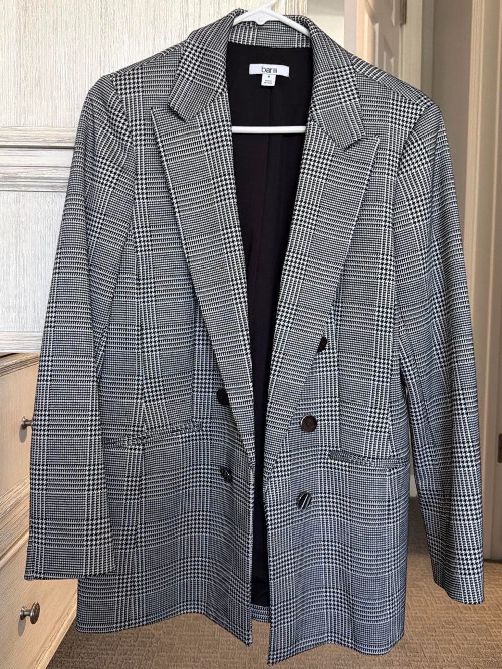 Bar III Plaid Blazer | Size Medium